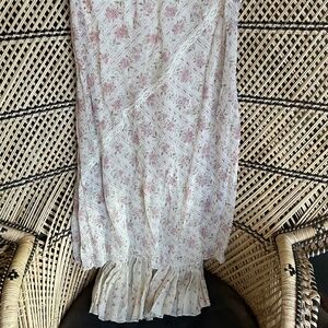 Whimsical, layered, floral skirt by karavan Barely worn